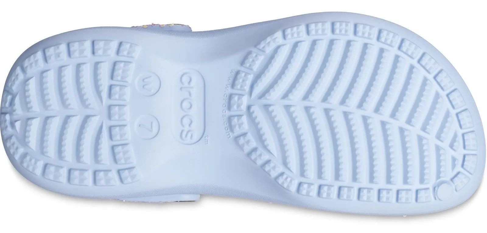 Crocs Classic Platform Glitter Women's Clog