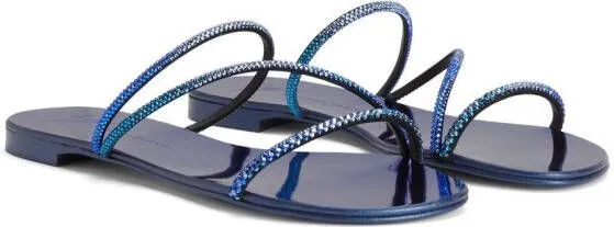 Giuseppe Zanotti Julianne slip-on sandals Blue