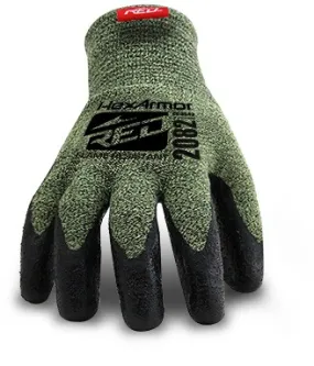 HexArmor 2082 Series 2000 Flame Resistant Knit Dip Gloves - In Limited Stock