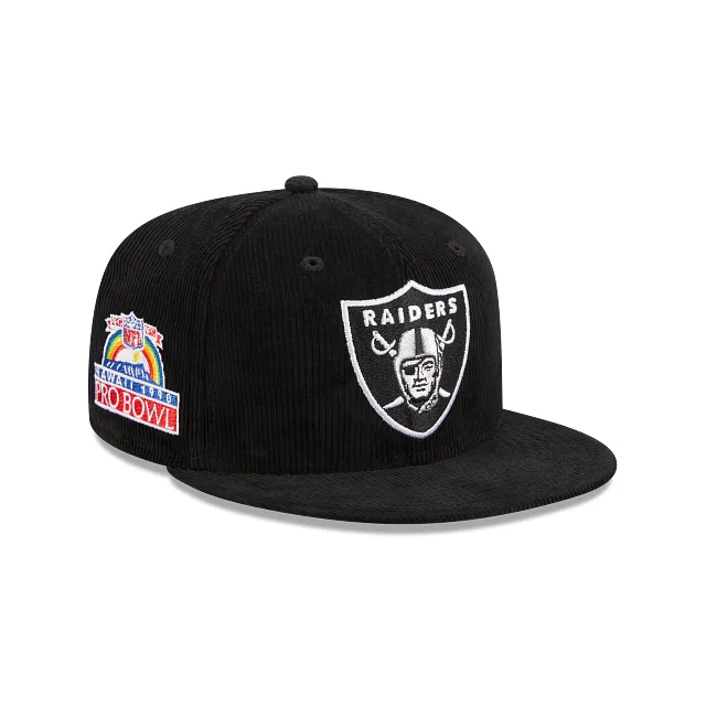 Las Vegas Raiders NFL Throwback Corduroy 59FIFTY Cerrada