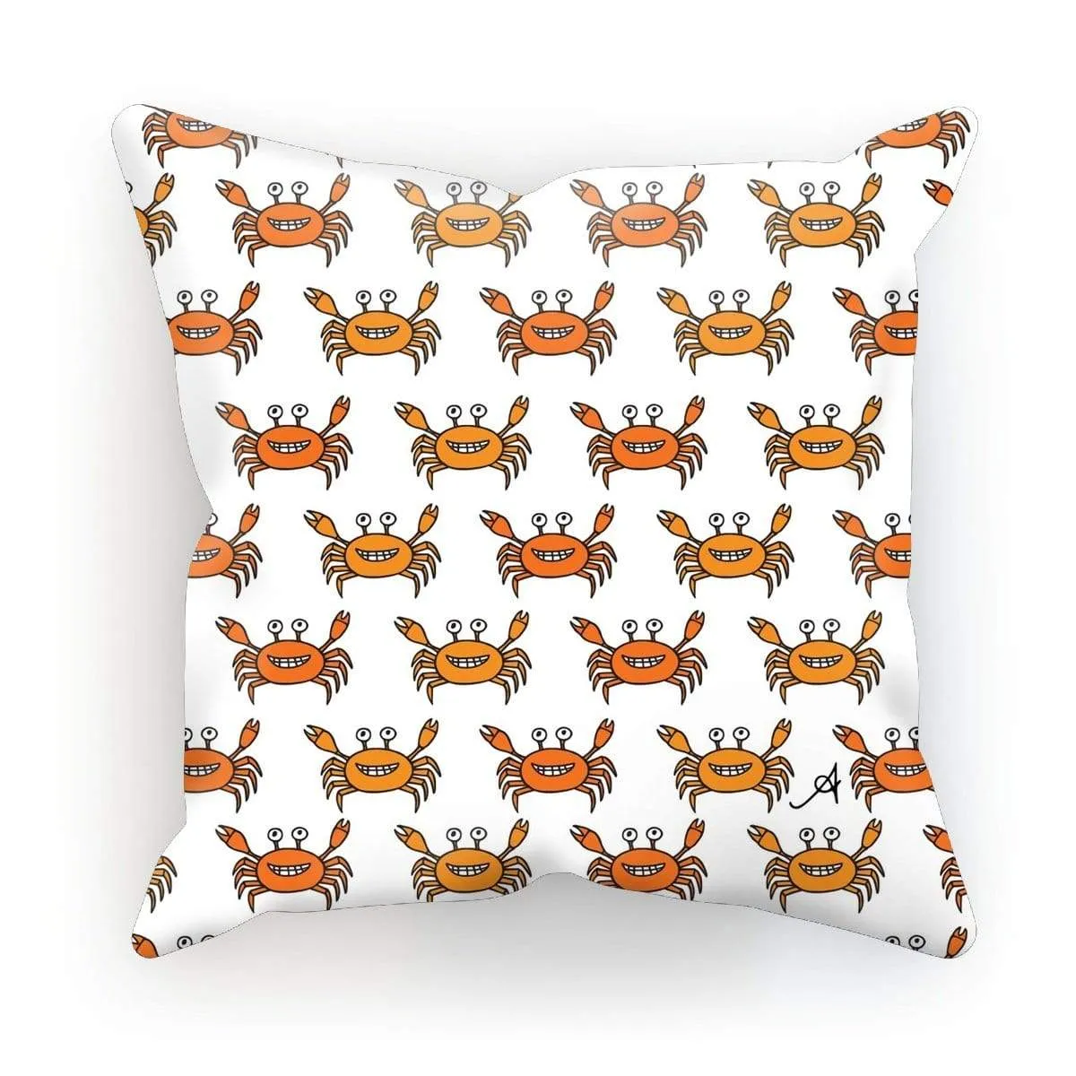 Mr and Mrs Crabby Blue Amanya Design Cushion