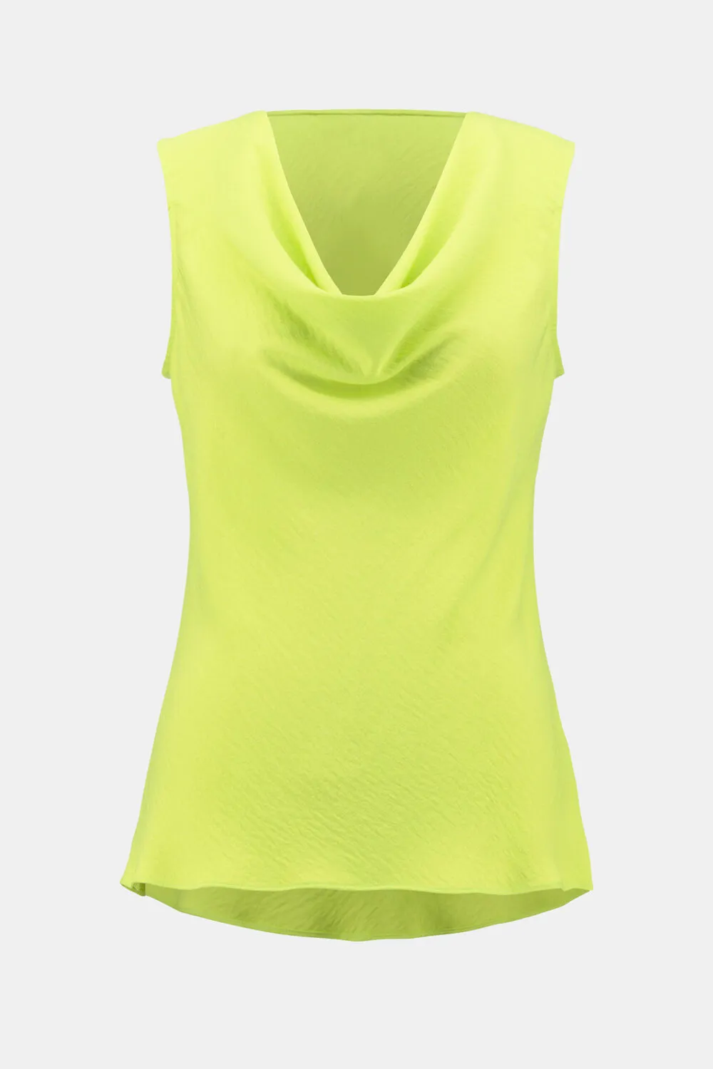 Pleated Collar Tank Top Style 241103
