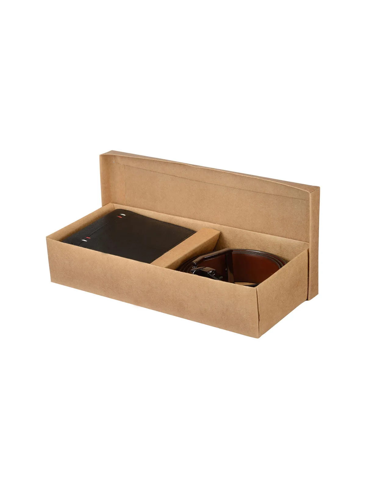 Teakwood Genuine Leather Combo Gift Set